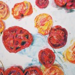 Pen and Palate Slow-Roasted Tomato Bruschetta